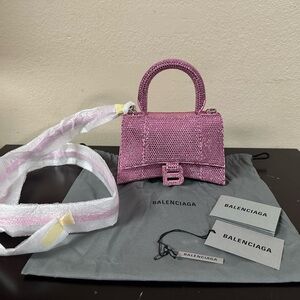 Authentic Balenciaga Hourglass Satchel